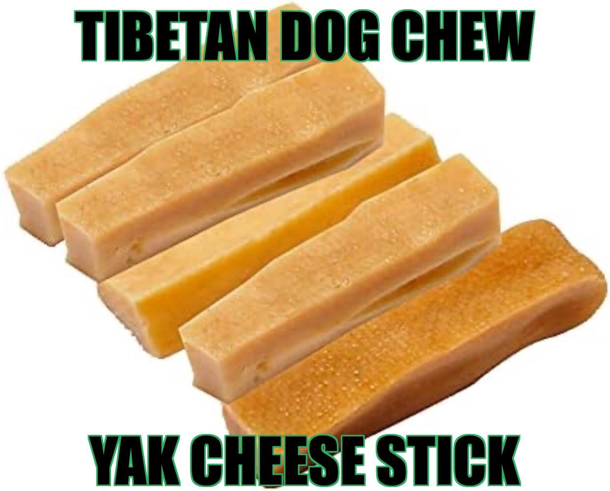 All Natural Himalayan Yak Sticks Dog & Puppy Treat - 5" Stick Heavy Chew
